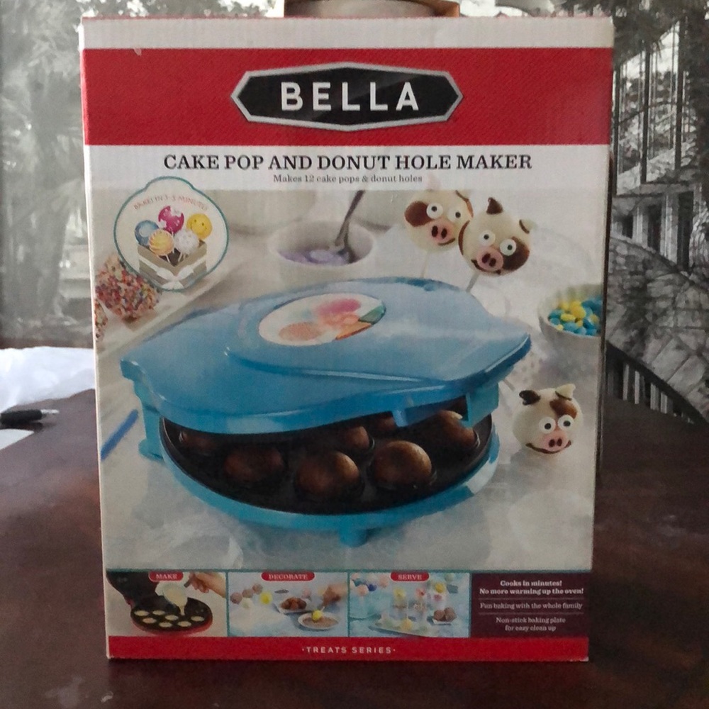 Bella Cake pop maker, original in box never used